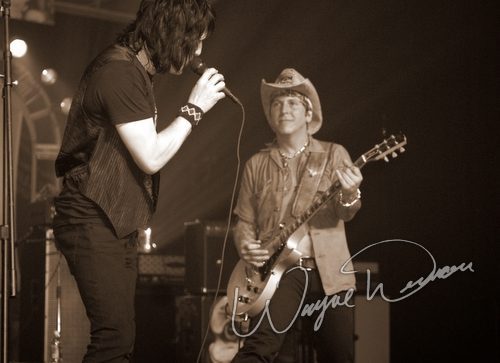 Tracii Guns at Dallas Market Hall Dallas, TX on April 23, 2006 &mdash; concert photo by Wayne Dennon