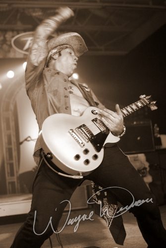 Tracii Guns at Dallas Market Hall Dallas, TX on April 23, 2006 &mdash; concert photo by Wayne Dennon