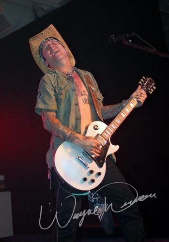 Tracii Guns at Dallas Market Hall Dallas, TX on April 23, 2006 &mdash; concert photo by Wayne Dennon