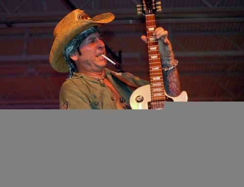 Tracii Guns at Dallas Market Hall Dallas, TX on April 23, 2006 &mdash; concert photo by Wayne Dennon