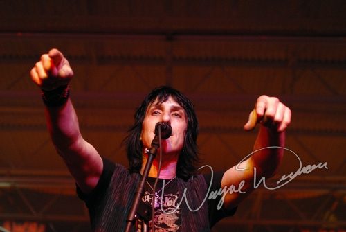 Tracii Guns at Dallas Market Hall Dallas, TX on April 23, 2006 &mdash; concert photo by Wayne Dennon