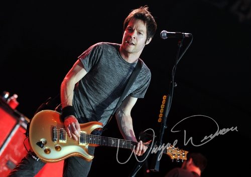 Chevelle at Catch the Fever festival grounds Pryor, OK on May 30, 2010 &mdash; concert photo by Wayne Dennon