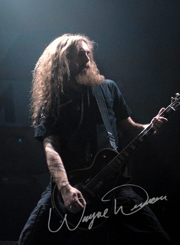 In Flames concert photo by Wayne Dennon
