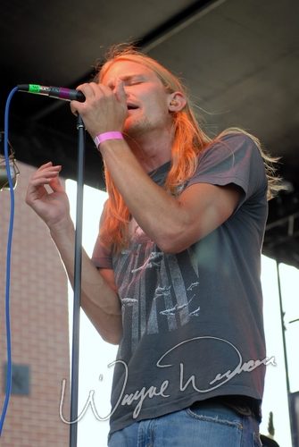 Mercy Fall at Purple People Bridge Newport, KY on July 22, 2006 &mdash; concert photo by Wayne Dennon