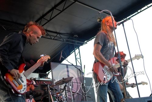 Mercy Fall at Purple People Bridge Newport, KY on July 22, 2006 &mdash; concert photo by Wayne Dennon