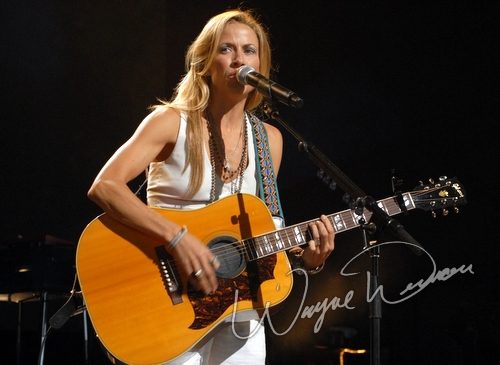Sheryl Crow at Riverbend Music Center Cincinnati, OH on September 5, 2006 &mdash; concert photo by Wayne Dennon