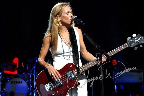 Sheryl Crow at Riverbend Music Center Cincinnati, OH on September 5, 2006 &mdash; concert photo by Wayne Dennon