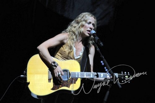 Sheryl Crow at National City Pavilion Cincinnati, OH on May 25, 2008 &mdash; concert photo by Wayne Dennon
