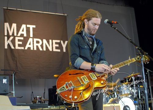 Mat Kearney at Riverbend Music Center Cincinnati, OH on September 5, 2006 &mdash; concert photo by Wayne Dennon