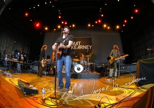 Mat Kearney at Riverbend Music Center Cincinnati, OH on September 5, 2006 &mdash; concert photo by Wayne Dennon