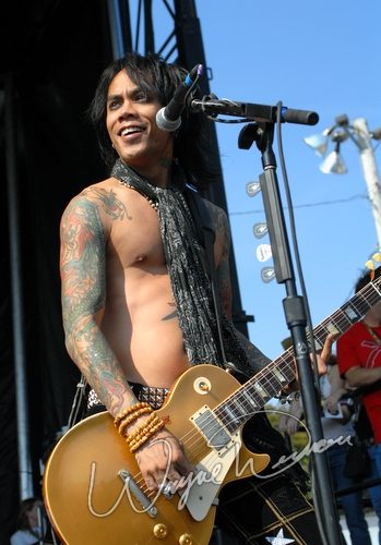 Buckcherry at Montgomery Co. Fairgrounds Dayton, OH on September 17, 2006 &mdash; concert photo by Wayne Dennon