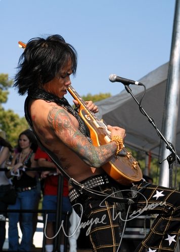 Buckcherry at Montgomery Co. Fairgrounds Dayton, OH on September 17, 2006 &mdash; concert photo by Wayne Dennon