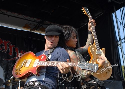 Buckcherry at Montgomery Co. Fairgrounds Dayton, OH on September 17, 2006 &mdash; concert photo by Wayne Dennon