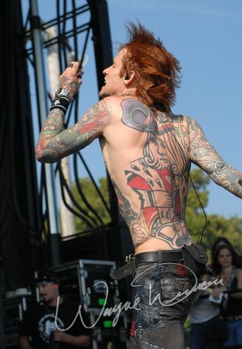 Buckcherry at Montgomery Co. Fairgrounds Dayton, OH on September 17, 2006 &mdash; concert photo by Wayne Dennon