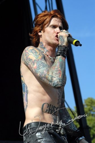 Buckcherry at Montgomery Co. Fairgrounds Dayton, OH on September 17, 2006 &mdash; concert photo by Wayne Dennon