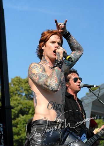 Buckcherry at Montgomery Co. Fairgrounds Dayton, OH on September 17, 2006 &mdash; concert photo by Wayne Dennon