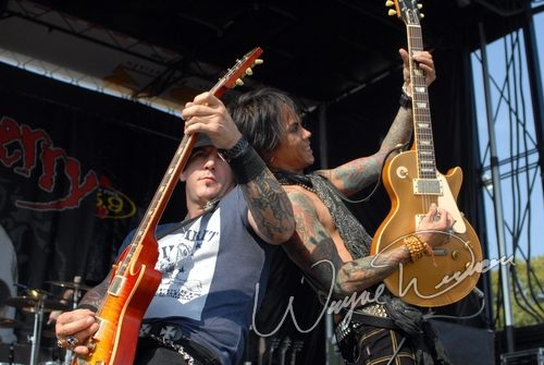 Buckcherry at Montgomery Co. Fairgrounds Dayton, OH on September 17, 2006 &mdash; concert photo by Wayne Dennon