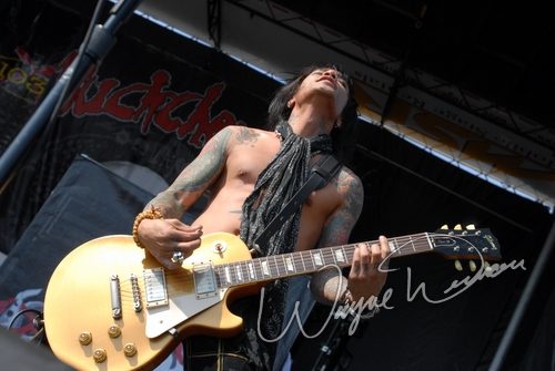 Buckcherry at Montgomery Co. Fairgrounds Dayton, OH on September 17, 2006 &mdash; concert photo by Wayne Dennon