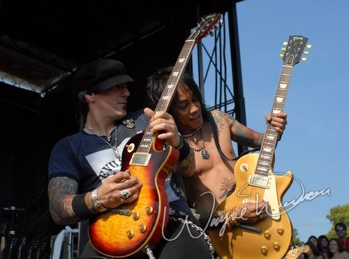 Buckcherry at Montgomery Co. Fairgrounds Dayton, OH on September 17, 2006 &mdash; concert photo by Wayne Dennon