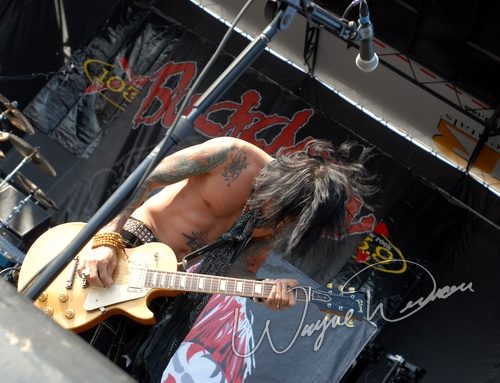 Buckcherry at Montgomery Co. Fairgrounds Dayton, OH on September 17, 2006 &mdash; concert photo by Wayne Dennon
