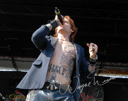 Buckcherry at Montgomery Co. Fairgrounds Dayton, OH on September 17, 2006 &mdash; concert photo by Wayne Dennon