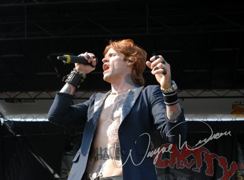 Buckcherry at Montgomery Co. Fairgrounds Dayton, OH on September 17, 2006 &mdash; concert photo by Wayne Dennon