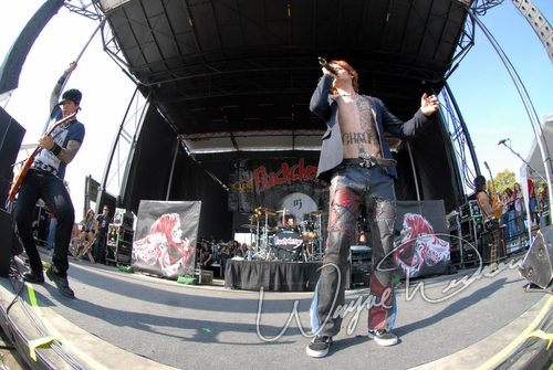 Buckcherry at Montgomery Co. Fairgrounds Dayton, OH on September 17, 2006 &mdash; concert photo by Wayne Dennon