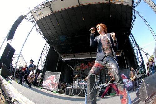 Buckcherry at Montgomery Co. Fairgrounds Dayton, OH on September 17, 2006 &mdash; concert photo by Wayne Dennon