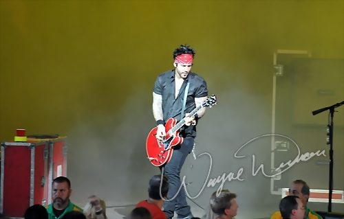 Buckcherry at Riverbend Music Center Cincinnati, OH on August 19, 2008 &mdash; concert photo by Wayne Dennon