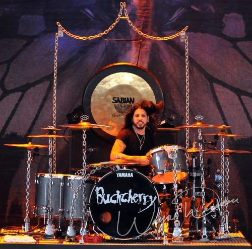 Buckcherry at Riverbend Music Center Cincinnati, OH on August 19, 2008 &mdash; concert photo by Wayne Dennon