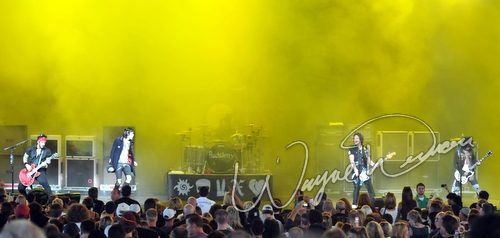 Buckcherry at Riverbend Music Center Cincinnati, OH on August 19, 2008 &mdash; concert photo by Wayne Dennon