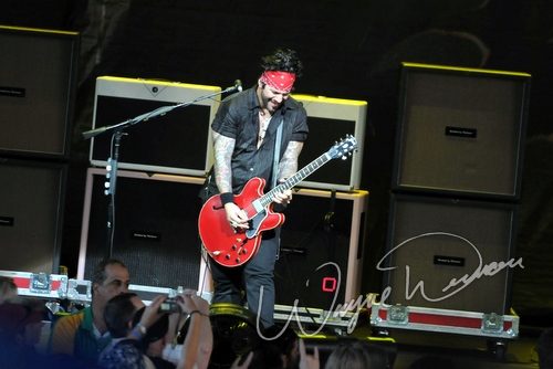 Buckcherry at Riverbend Music Center Cincinnati, OH on August 19, 2008 &mdash; concert photo by Wayne Dennon