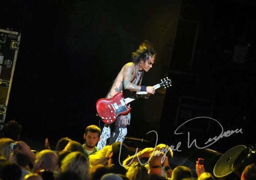 Buckcherry at Riverbend Music Center Cincinnati, OH on August 19, 2008 &mdash; concert photo by Wayne Dennon