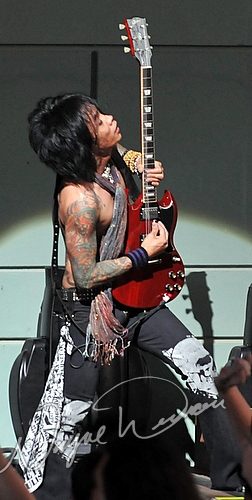 Buckcherry at Riverbend Music Center Cincinnati, OH on August 19, 2008 &mdash; concert photo by Wayne Dennon