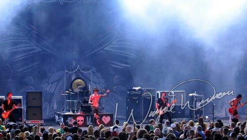 Buckcherry at Riverbend Music Center Cincinnati, OH on August 19, 2008 &mdash; concert photo by Wayne Dennon