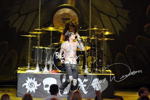 Buckcherry at Riverbend Music Center Cincinnati, OH on August 19, 2008 &mdash; concert photo by Wayne Dennon