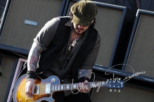 Buckcherry at Columbus Crew Stadium Columbus, OH on May 17, 2009 &mdash; concert photo by Wayne Dennon
