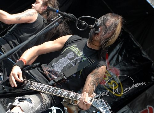 Bullet for my Valentine at Montgomery Co. Fairgrounds Dayton, OH on September 17, 2006 &mdash; concert photo by Wayne Dennon