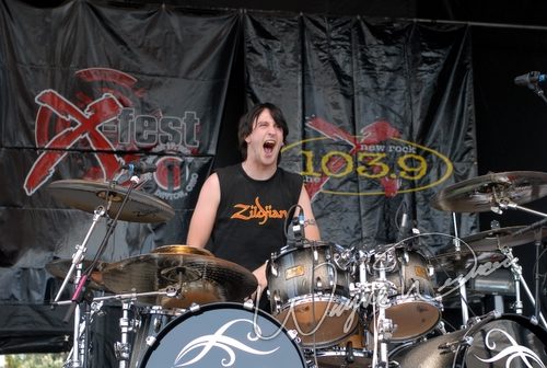 Bullet for my Valentine at Montgomery Co. Fairgrounds Dayton, OH on September 17, 2006 &mdash; concert photo by Wayne Dennon