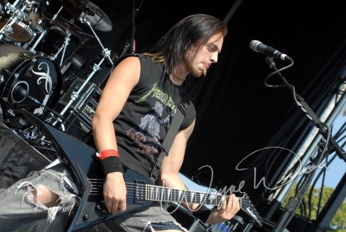 Bullet for my Valentine at Montgomery Co. Fairgrounds Dayton, OH on September 17, 2006 &mdash; concert photo by Wayne Dennon