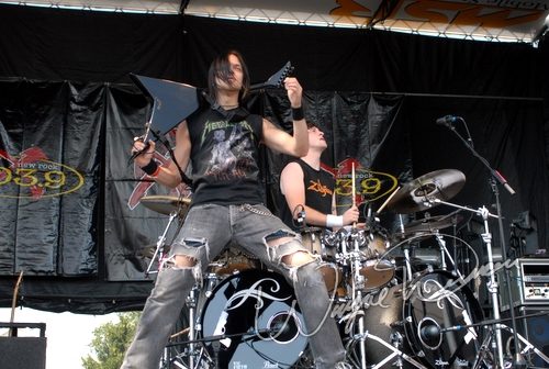 Bullet for my Valentine at Montgomery Co. Fairgrounds Dayton, OH on September 17, 2006 &mdash; concert photo by Wayne Dennon