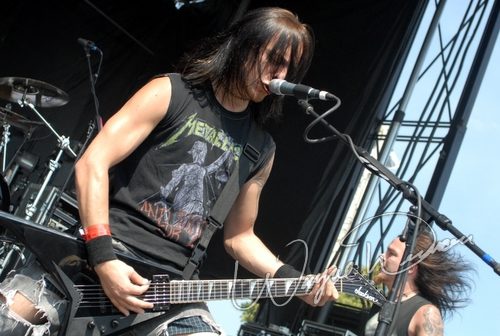 Bullet for my Valentine at Montgomery Co. Fairgrounds Dayton, OH on September 17, 2006 &mdash; concert photo by Wayne Dennon