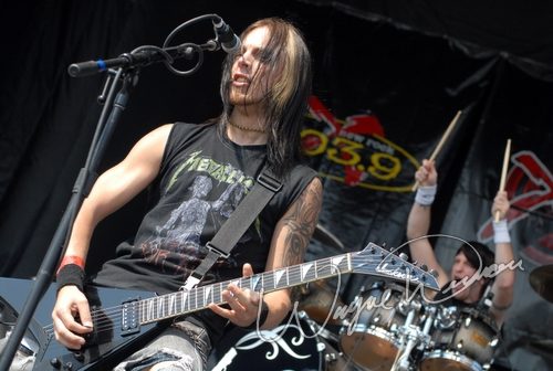 Bullet for my Valentine at Montgomery Co. Fairgrounds Dayton, OH on September 17, 2006 &mdash; concert photo by Wayne Dennon