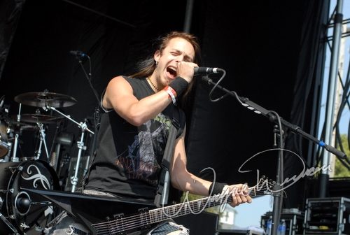 Bullet for my Valentine at Montgomery Co. Fairgrounds Dayton, OH on September 17, 2006 &mdash; concert photo by Wayne Dennon