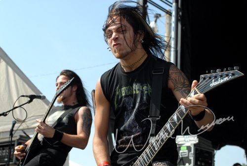 Bullet for my Valentine at Montgomery Co. Fairgrounds Dayton, OH on September 17, 2006 &mdash; concert photo by Wayne Dennon