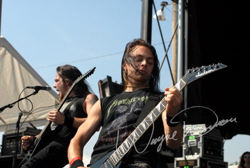 Bullet for my Valentine at Montgomery Co. Fairgrounds Dayton, OH on September 17, 2006 &mdash; concert photo by Wayne Dennon
