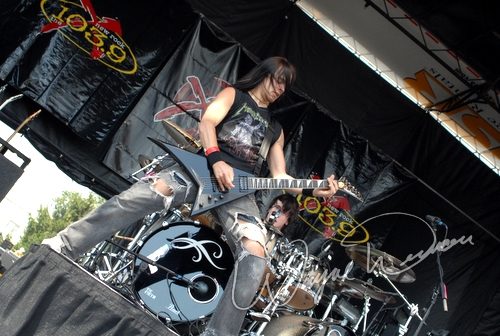 Bullet for my Valentine at Montgomery Co. Fairgrounds Dayton, OH on September 17, 2006 &mdash; concert photo by Wayne Dennon