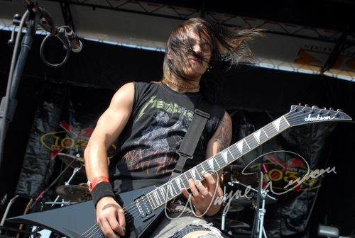 Bullet for my Valentine at Montgomery Co. Fairgrounds Dayton, OH on September 17, 2006 &mdash; concert photo by Wayne Dennon