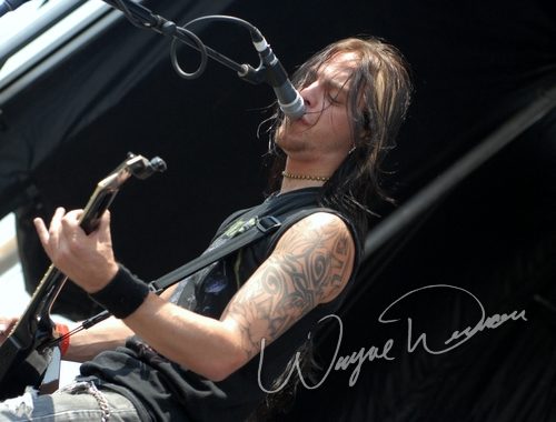Bullet for my Valentine at Montgomery Co. Fairgrounds Dayton, OH on September 17, 2006 &mdash; concert photo by Wayne Dennon