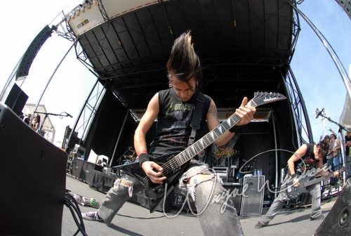 Bullet for my Valentine at Montgomery Co. Fairgrounds Dayton, OH on September 17, 2006 &mdash; concert photo by Wayne Dennon